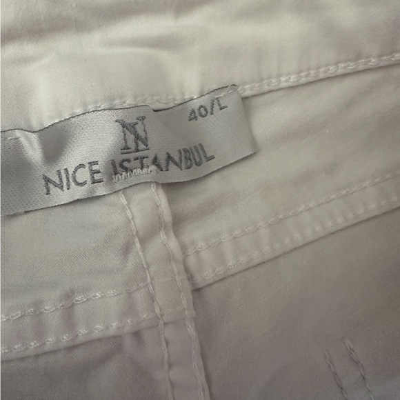 Nice Istambul Cotton and Lycra Pants with Stone Embellishments - Picture 10 of 11